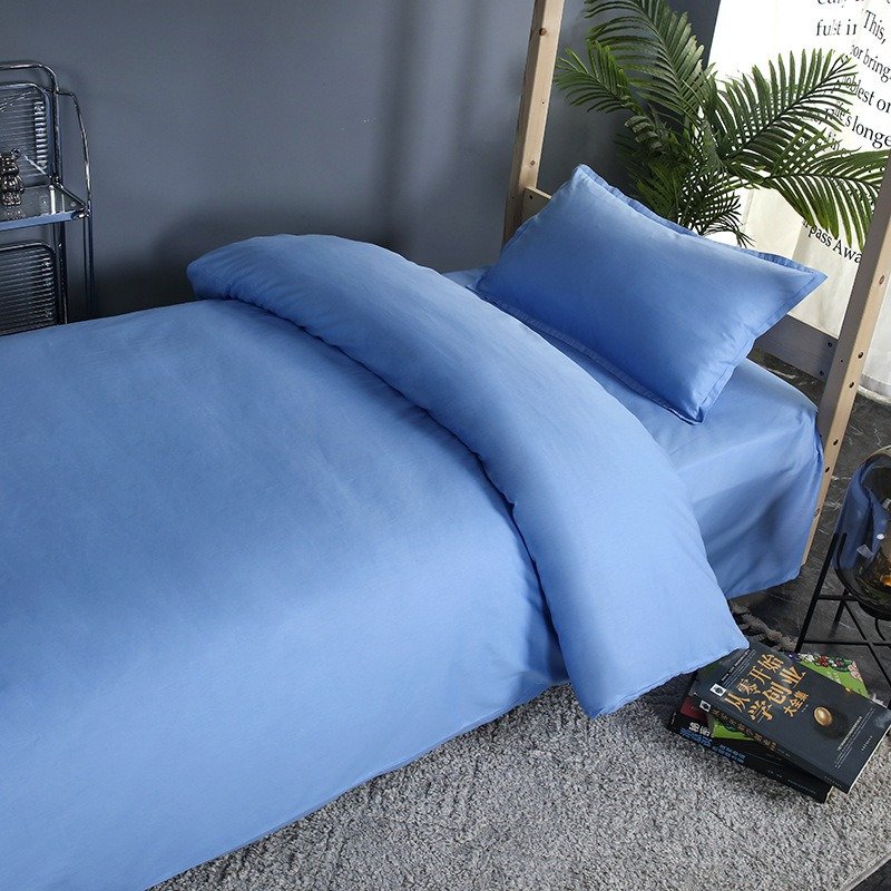 LESEE® Three-piece set of pure cotton sheets, quilt covers and pillowcases - Image 3